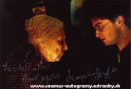 SEAMUSAUTOGRAMY Fotoalbum Harry Potter Hazel Douglas Autograph 2