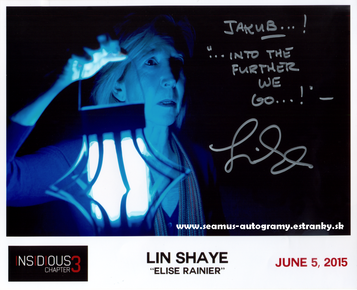 Lin Shaye Autograph 2