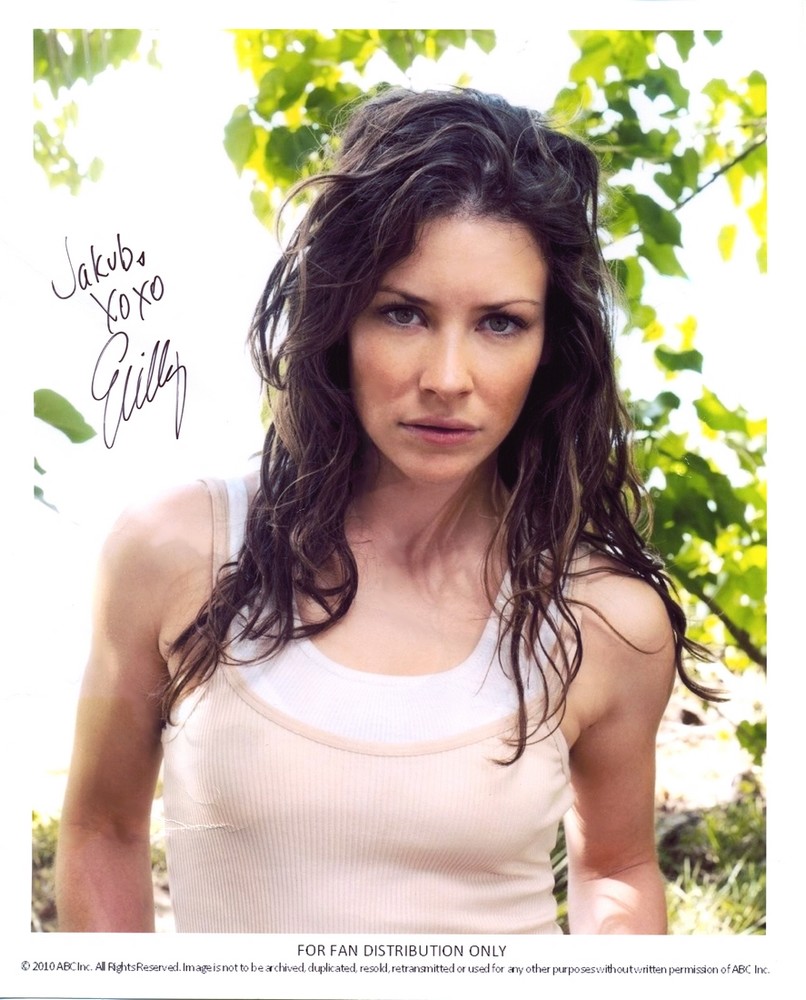 Evangeline Lilly Autograph