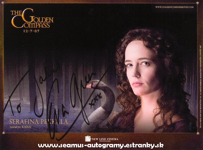 Eva Green Autograph